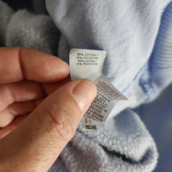 Aerie Oversized XS Light Blue Turtleneck Sweater - Picture 6 of 6